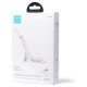 Joyroom powerbank with USB C and Lightning cables and Cutie Series stand 10000mAh 22.5W white (JR-L008)