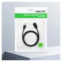 Ugreen USB (male) - USB (female) 2.0 extension cable 480Mb/s 3m black (US103)