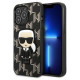 Karl Lagerfeld KLHCP13LPMNIKBK iPhone 13 Pro / 13 6.1" hardcase black/black Monogram Ikonik Patch