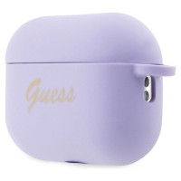 Guess GUAP2LSCHSU AirPods Pro 2 cover purple/purple Silicone Charm Heart Collection