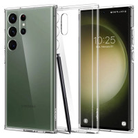 Spigen Ultra Hybrid Case for Samsung Galaxy S23 Ultra - Transparent