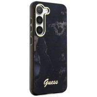 Guess GUHCS23SHTMRSK S23 S911 black/black hardcase Golden Marble Collection