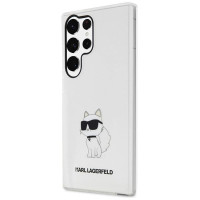 Karl Lagerfeld KLHCS23LHNCHTCT S23 Ultra S918 transparent hardcase Ikonik Choupette