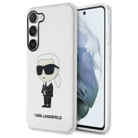 Karl Lagerfeld KLHCS23SHNIKTCT S23 S911 transparent hardcase Ikonik Karl Lagerfeld