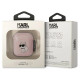 Karl Lagerfeld KLA2HNCHTCP Airpods 1/2 cover pink/pink Ikonik Choupette