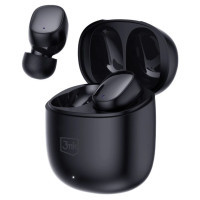 3Mk Protection 3mk FlowBuds wireless in-ear Bluetooth headphones - black