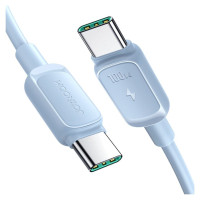 Joyroom Multi-Color Series A14 USB-C / USB-C Cable 100W 1.2 m - Blue