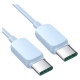 Joyroom Multi-Color Series A14 USB-C / USB-C Cable 100W 1.2 m - Blue