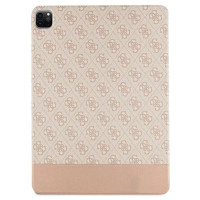 Guess 4G Stripe Allover case for iPad Pro 12.9" - pink