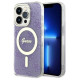 Guess GUHMP14LH4STU iPhone 14 Pro 6.1" purple/purple hardcase 4G MagSafe