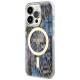 Guess GUHMP14LHLEOPWB iPhone 14 Pro 6.1" blue/blue hardcase Leopard MagSafe