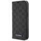 Karl Lagerfeld KLBKP14LSAKLHPK iPhone 14 Pro 6.1" bookcase black/black Saffiano Monogram