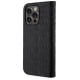 Karl Lagerfeld KLBKP14LSAKLHPK iPhone 14 Pro 6.1" bookcase black/black Saffiano Monogram