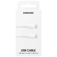 Samsung EP-DN975BWEGWW USB-C - USB-C 5A 480Mb/s cable 1m - white