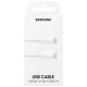 Samsung EP-DN975BWEGWW USB-C - USB-C 5A 480Mb/s cable 1m - white