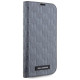 Karl Lagerfeld KLBKP14SSAKLHPG iPhone 14 6.1" bookcase silver/silver Saffiano Monogram
