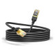 Ugreen NW107 RJ45/Cat 7 F/FTP Network Cable 15m - Black