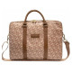 Guess GCube Stripes bag for a 16" laptop - brown