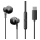 Joyroom TYPE-C Series JR-EC07 USB-C in-ear headphones metal - black