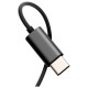 Joyroom TYPE-C Series JR-EC07 USB-C in-ear headphones metal - black