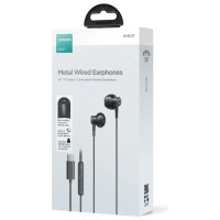 Joyroom TYPE-C Series JR-EC07 USB-C in-ear headphones metal - black
