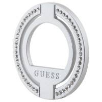 Guess MagSafe Ring Rhinestone holder - silver