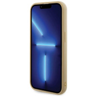 Guess Disco Metal Script case for iPhone 15 Pro - gold