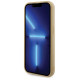 Guess Disco Metal Script case for iPhone 15 Pro - gold