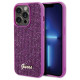 Guess Disco Metal Script case for iPhone 15 Pro - pink