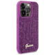 Guess Disco Metal Script case for iPhone 15 Pro - pink