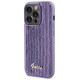 Guess Sequin Script Metal case for iPhone 15 Pro - purple