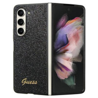 Guess Glitter Script case for Samsung Galaxy Z Fold 5 - black