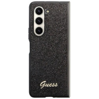 Guess Glitter Script case for Samsung Galaxy Z Fold 5 - black
