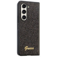 Guess Glitter Script case for Samsung Galaxy Z Fold 5 - black