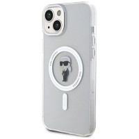 Karl Lagerfeld IML Ikonik MagSafe case for iPhone 15 Plus - transparent