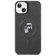 Karl Lagerfeld Karl&Choupette Glitter MagSafe case for iPhone 15 - black