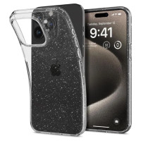 Spigen Liquid Crystal iPhone 15 Pro Max Case - Clear Glitter