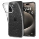 Spigen Liquid Crystal iPhone 15 Pro Max Case - Clear Glitter