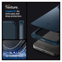 Spigen Thin Fit iPhone 15 Pro Max Case - Black Metal