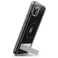 Spigen Ultra Hybrid S MagSafe Case with Stand for iPhone 15 Plus - Black