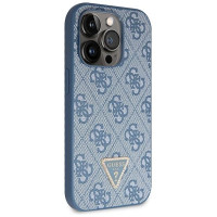 Guess GUHCP14XP4TDSCPB iPhone 14 Pro Max 6.7" blue/blue hardcase Crossbody 4G Metal Logo