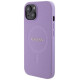 Guess GUHMP15SPSAHMCU iPhone 15 6.1" purple/purple hardcase Saffiano MagSafe