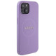 Guess GUHMP15SPSAHMCU iPhone 15 6.1" purple/purple hardcase Saffiano MagSafe