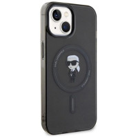 Karl Lagerfeld IML Ikonik MagSafe case for iPhone 15 - black