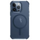 Uniq Combat Magclick Charging case for iPhone 15 Pro - blue