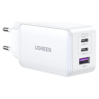 Ugreen CD244 65W USB-A / 2x USB-C GaN fast charger - white
