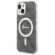 Guess IML 4G MagSafe case for iPhone 15 - brown