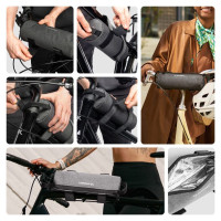 Wozinsky WBB37GRB bicycle bag with thermal insulation - gray