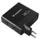 Wozinsky CGWCB 140W GaN wall charger 3 x USB-C / 2 x USB-A - black