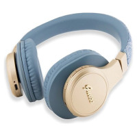 Guess Bluetooth on-ear headphones GUBH604GEMB blue/blue 4G Script